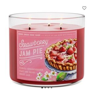 🍓 GC Strawberry Jam Pie 3-Wick Candle NEW